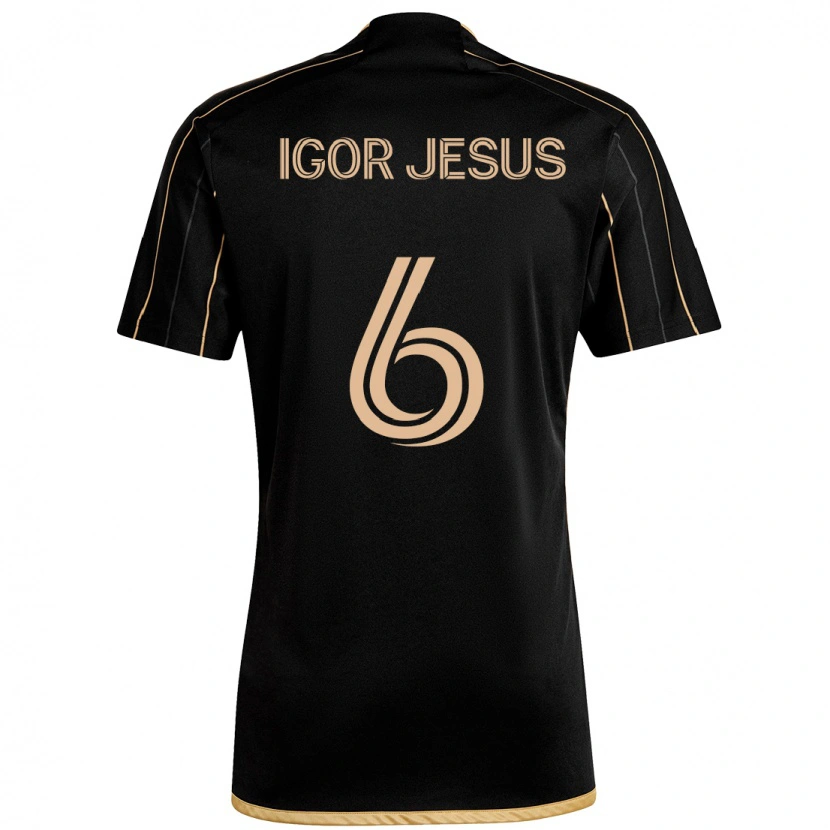Danxen Hombre Camiseta Igor Jesus #6 Blanco Marrón 1ª Equipación 2025/26 La Camisa México