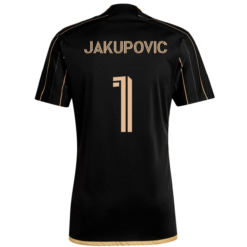 Danxen Hombre Camiseta Eldin Jakupovic #1 Blanco Marrón 1ª Equipación 2025/26 La Camisa México