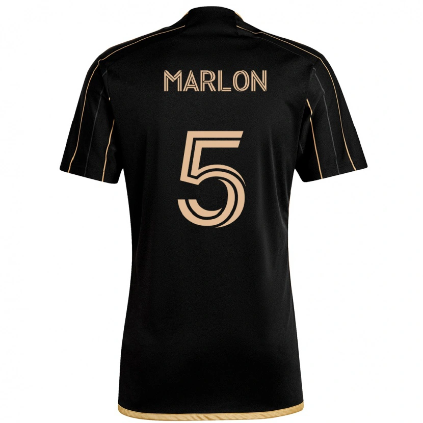 Danxen Hombre Camiseta Marlon #5 Blanco Marrón 1ª Equipación 2025/26 La Camisa México