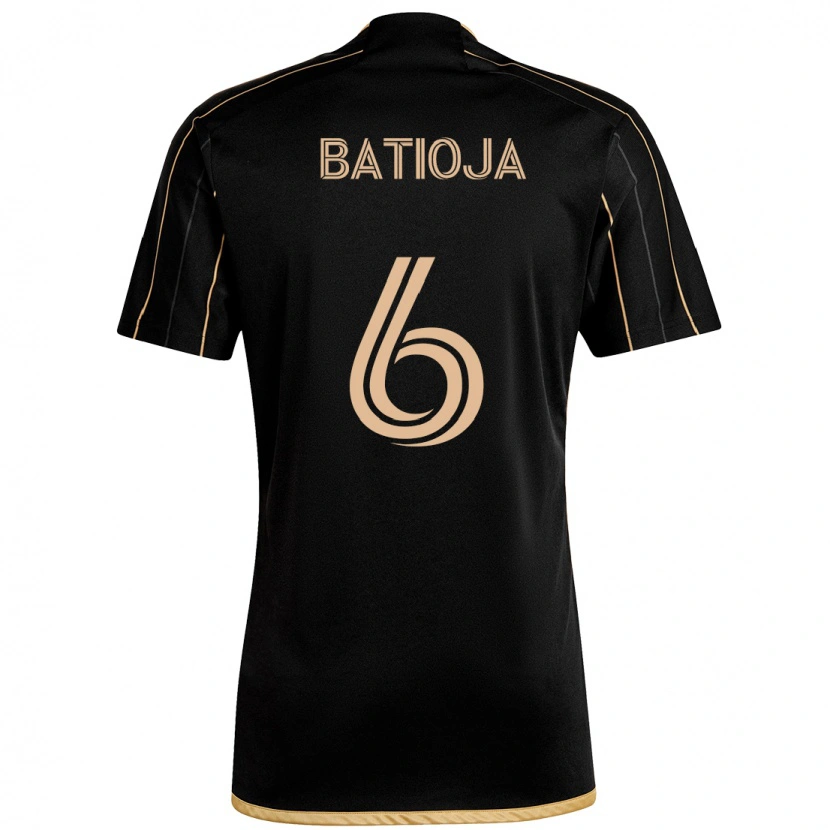 Danxen Hombre Camiseta Jeremy Batioja #6 Blanco Marrón 1ª Equipación 2025/26 La Camisa México