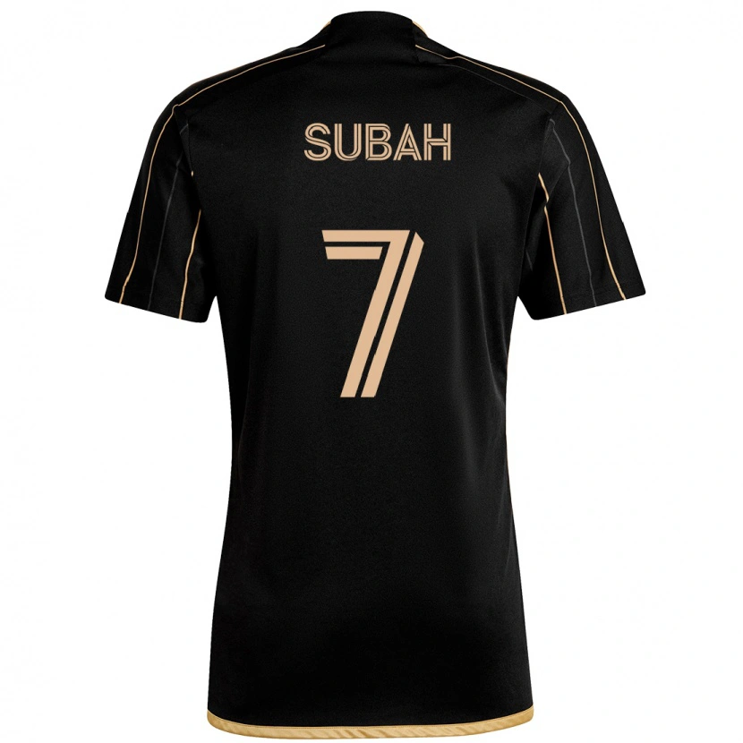 Danxen Hombre Camiseta Yekeson Subah #7 Blanco Marrón 1ª Equipación 2025/26 La Camisa México
