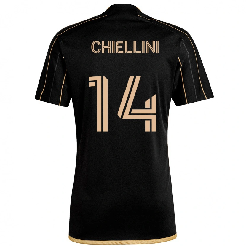 Danxen Hombre Camiseta Giorgio Chiellini #14 Blanco Marrón 1ª Equipación 2025/26 La Camisa México