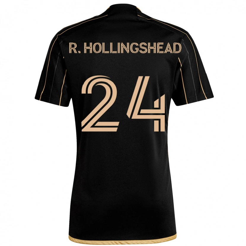 Danxen Hombre Camiseta Ryan Hollingshead #24 Blanco Marrón 1ª Equipación 2025/26 La Camisa México