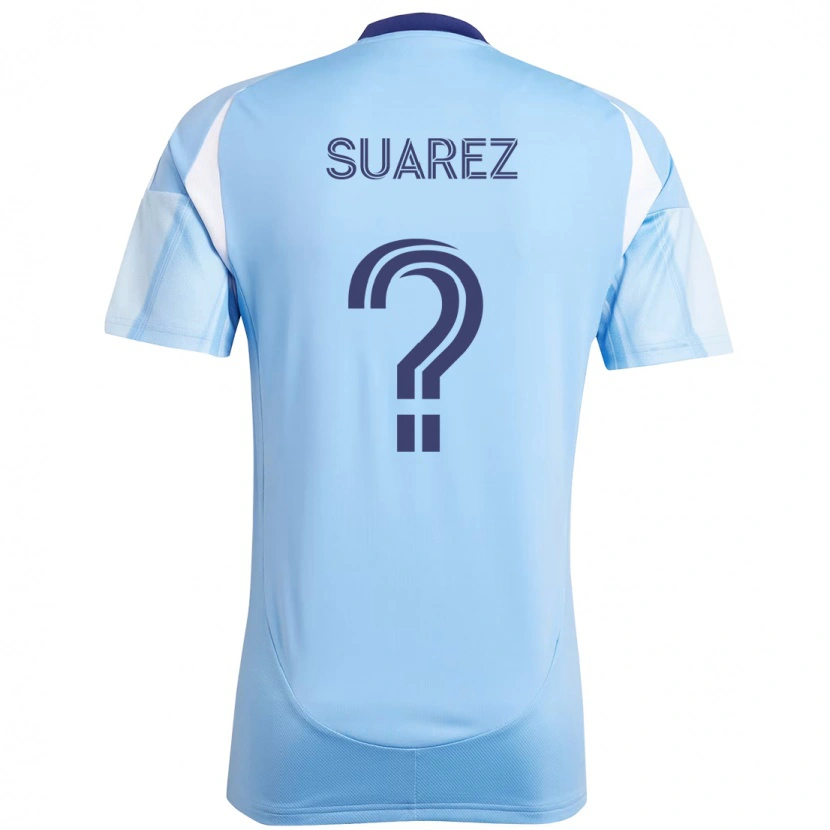 Danxen Hombre Camiseta Anthony Suarez #0 Negro Azul Naranja 1ª Equipación 2025/26 La Camisa México
