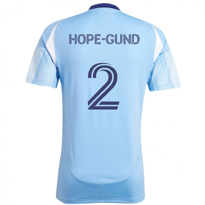 Danxen Hombre Camiseta Rio Hope-Gund #2 Negro Azul Naranja 1ª Equipación 2025/26 La Camisa México