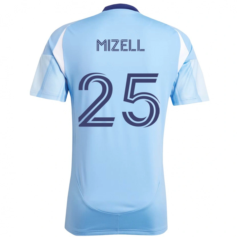 Danxen Hombre Camiseta Cody Mizell #25 Negro Azul Naranja 1ª Equipación 2025/26 La Camisa México