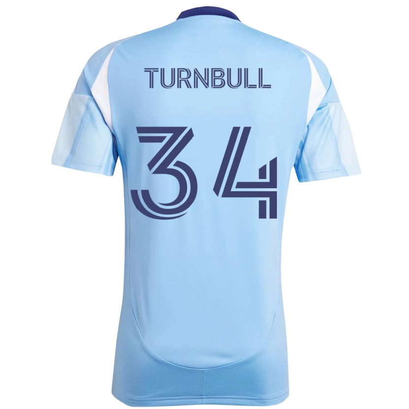 Danxen Hombre Camiseta Stephen Turnbull #34 Negro Azul Naranja 1ª Equipación 2025/26 La Camisa México