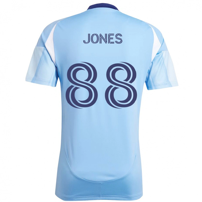 Danxen Hombre Camiseta Malachi Jones #88 Negro Azul Naranja 1ª Equipación 2025/26 La Camisa México