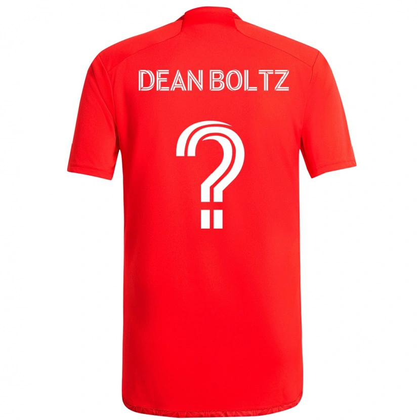 Danxen Hombre Camiseta Dean Boltz #0 Azul Celeste Claro Azul 1ª Equipación 2025/26 La Camisa México
