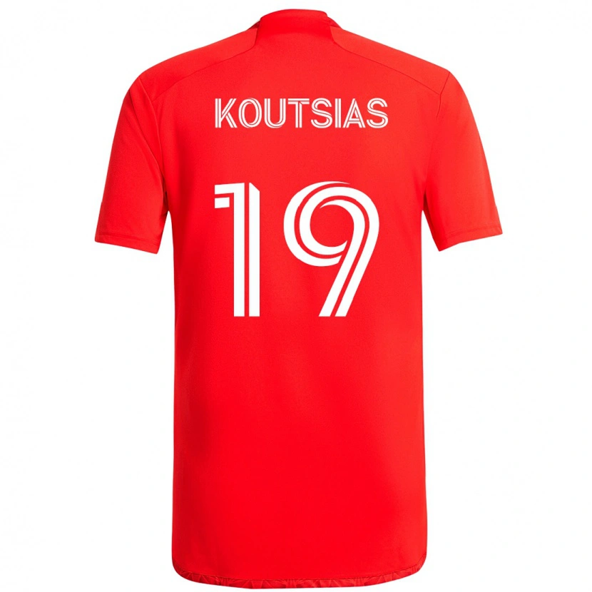 Danxen Hombre Camiseta Georgios Koutsias #19 Azul Celeste Claro Azul 1ª Equipación 2025/26 La Camisa México