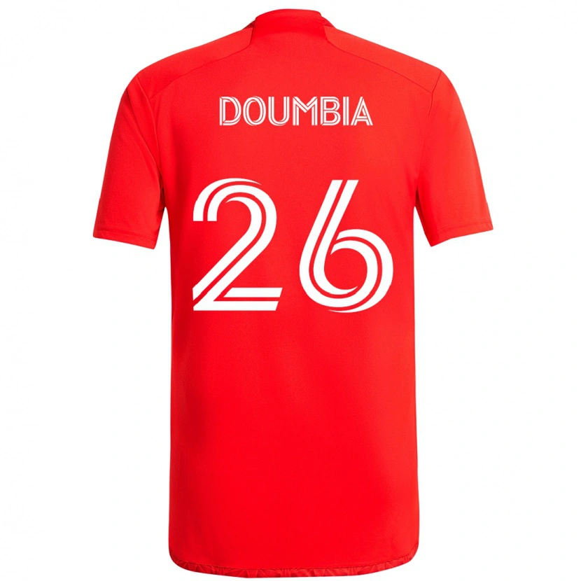 Danxen Hombre Camiseta Ousmane Doumbia #26 Azul Celeste Claro Azul 1ª Equipación 2025/26 La Camisa México