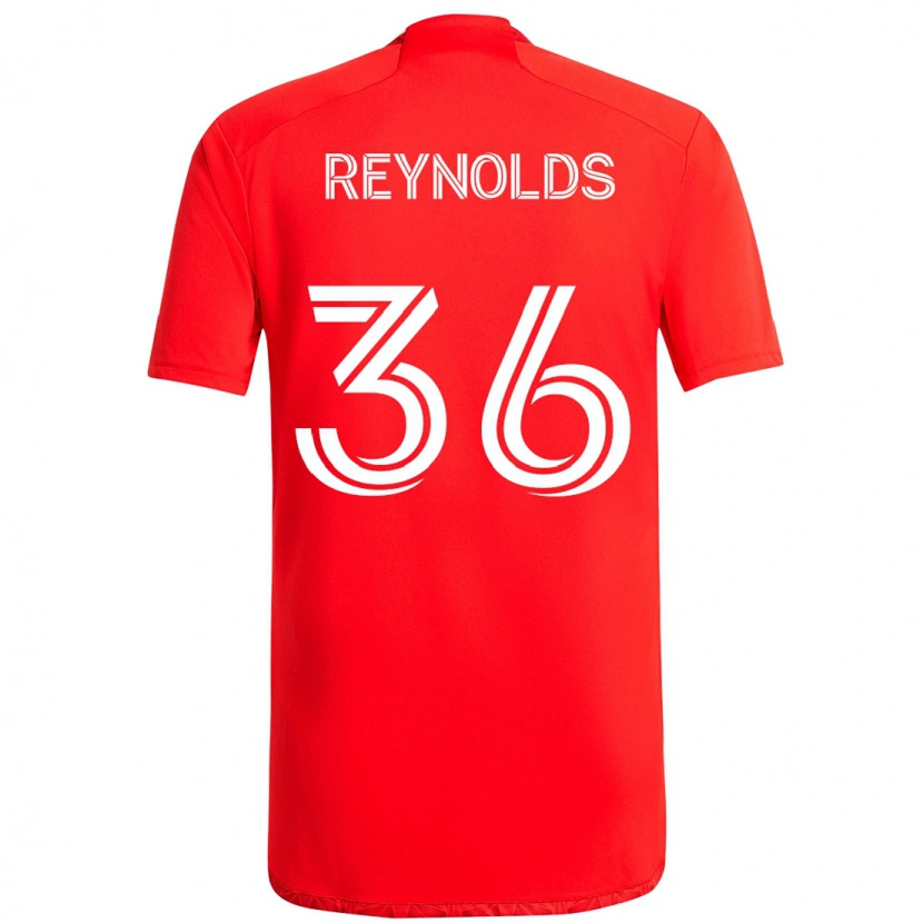 Danxen Hombre Camiseta Justin Reynolds #36 Azul Celeste Claro Azul 1ª Equipación 2025/26 La Camisa México