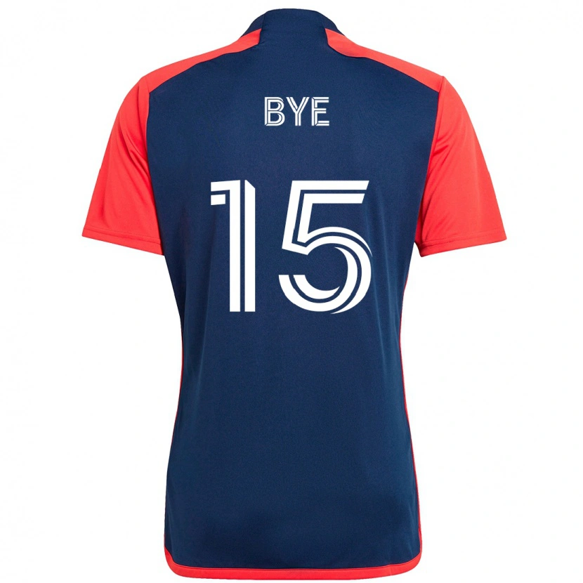 Danxen Hombre Camiseta Brandon Bye #15 Azul Rojo 1ª Equipación 2025/26 La Camisa México