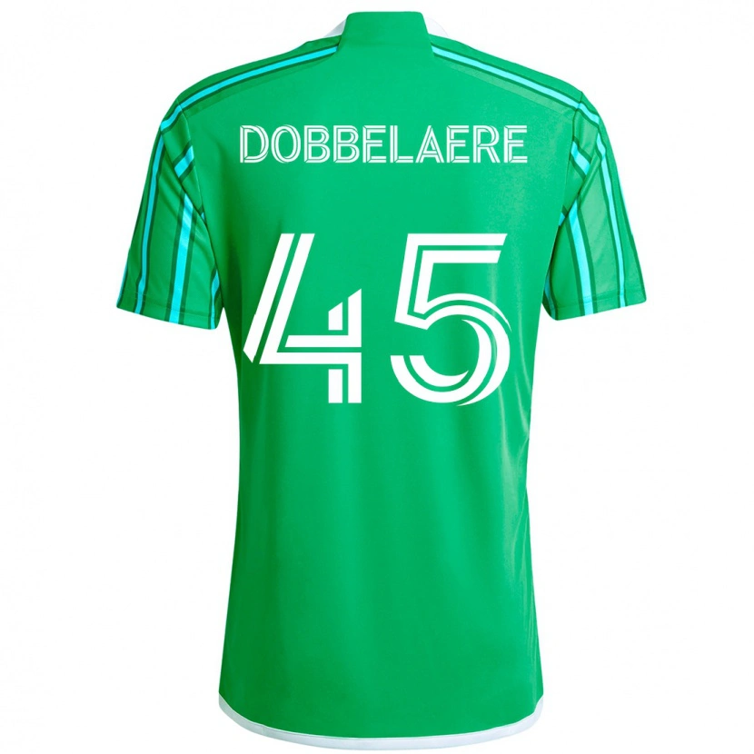 Danxen Hombre Camiseta Ethan Dobbelaere #45 Azul Claro 1ª Equipación 2025/26 La Camisa México