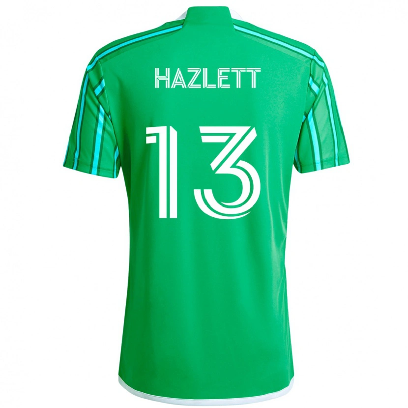 Danxen Hombre Camiseta Kimberly Hazlett #13 Azul Claro 1ª Equipación 2025/26 La Camisa México