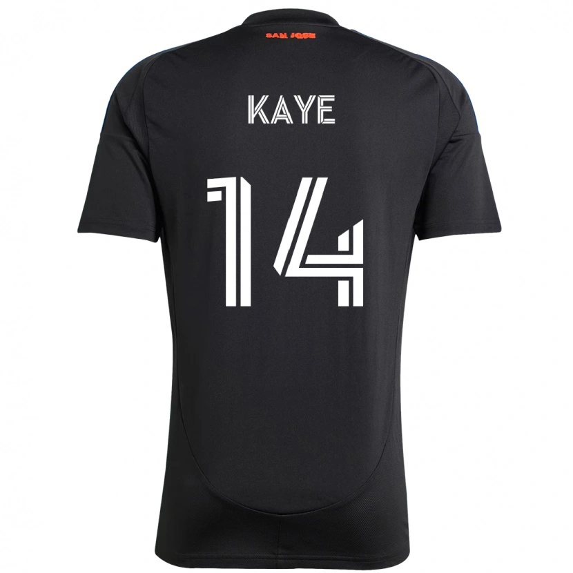 Danxen Hombre Camiseta Mark-Anthony Kaye #14 Blanco Rojo 1ª Equipación 2025/26 La Camisa México