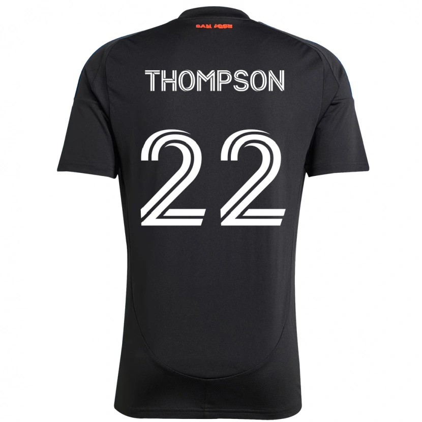 Danxen Hombre Camiseta Tommy Thompson #22 Blanco Rojo 1ª Equipación 2025/26 La Camisa México
