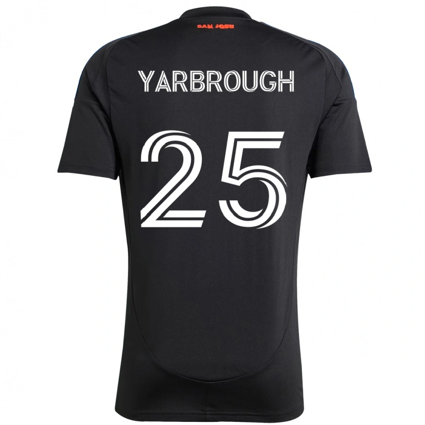 Danxen Hombre Camiseta William Yarbrough #25 Blanco Rojo 1ª Equipación 2025/26 La Camisa México