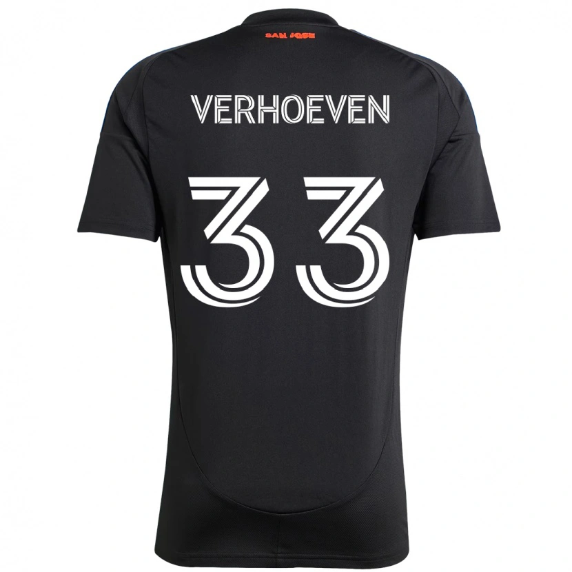Danxen Hombre Camiseta Oscar Verhoeven #33 Blanco Rojo 1ª Equipación 2025/26 La Camisa México