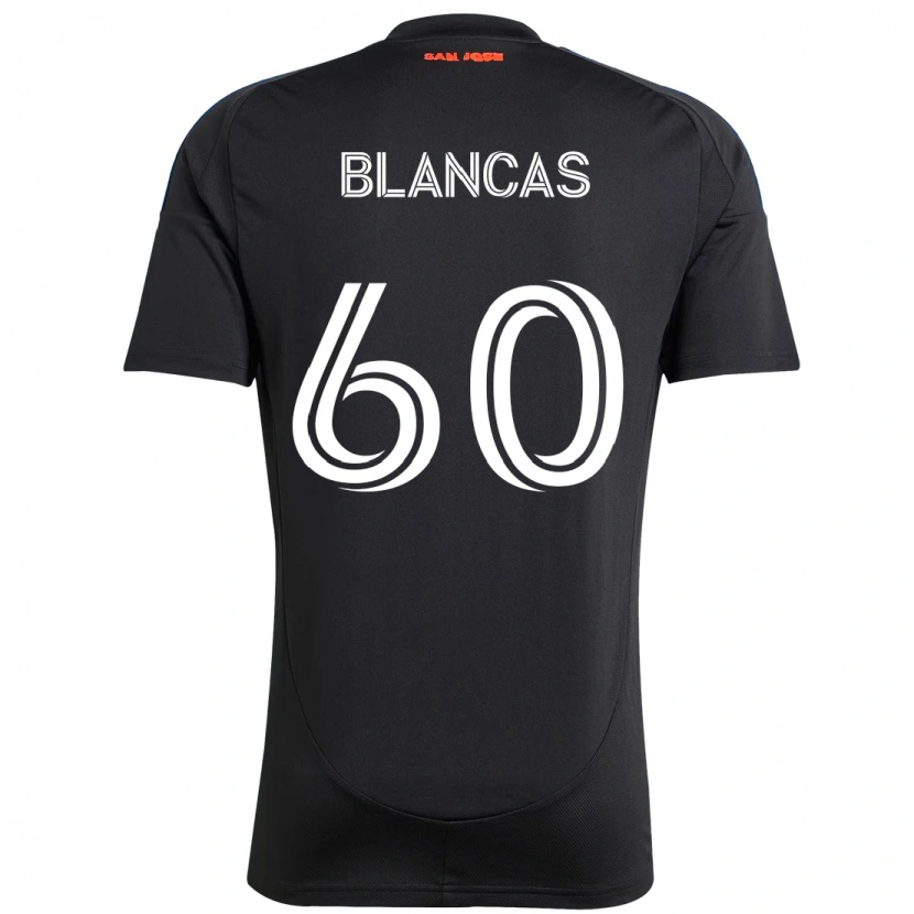 Danxen Hombre Camiseta Eduardo Blancas #60 Blanco Rojo 1ª Equipación 2025/26 La Camisa México