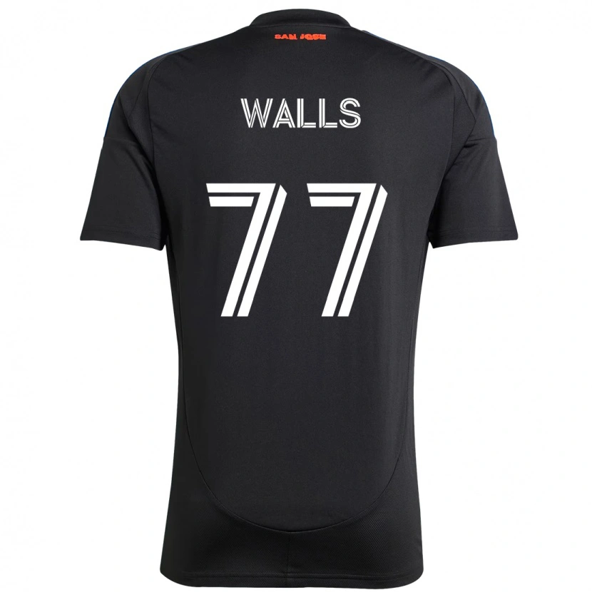 Danxen Hombre Camiseta Casey Walls #77 Blanco Rojo 1ª Equipación 2025/26 La Camisa México