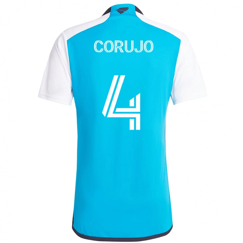 Danxen Hombre Camiseta Guzmán Corujo #4 Negro Blanco 1ª Equipación 2025/26 La Camisa México