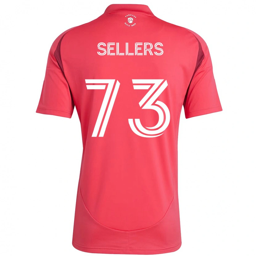 Danxen Hombre Camiseta Braydon Sellers #73 Magenta Blanco 1ª Equipación 2025/26 La Camisa México