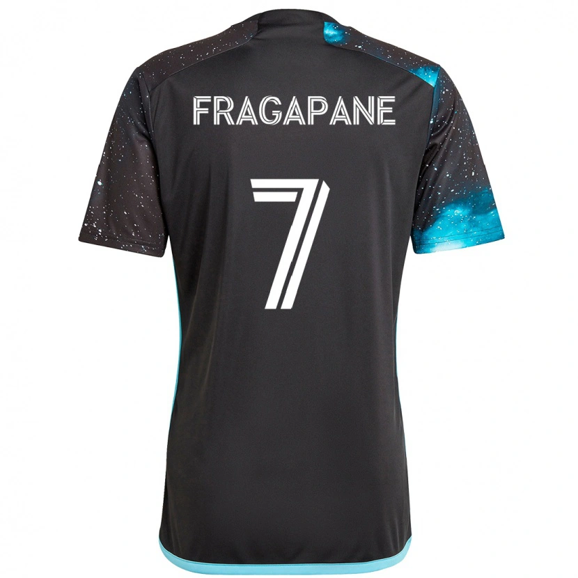 Danxen Hombre Camiseta Franco Fragapane #7 Azul Celeste 1ª Equipación 2025/26 La Camisa México