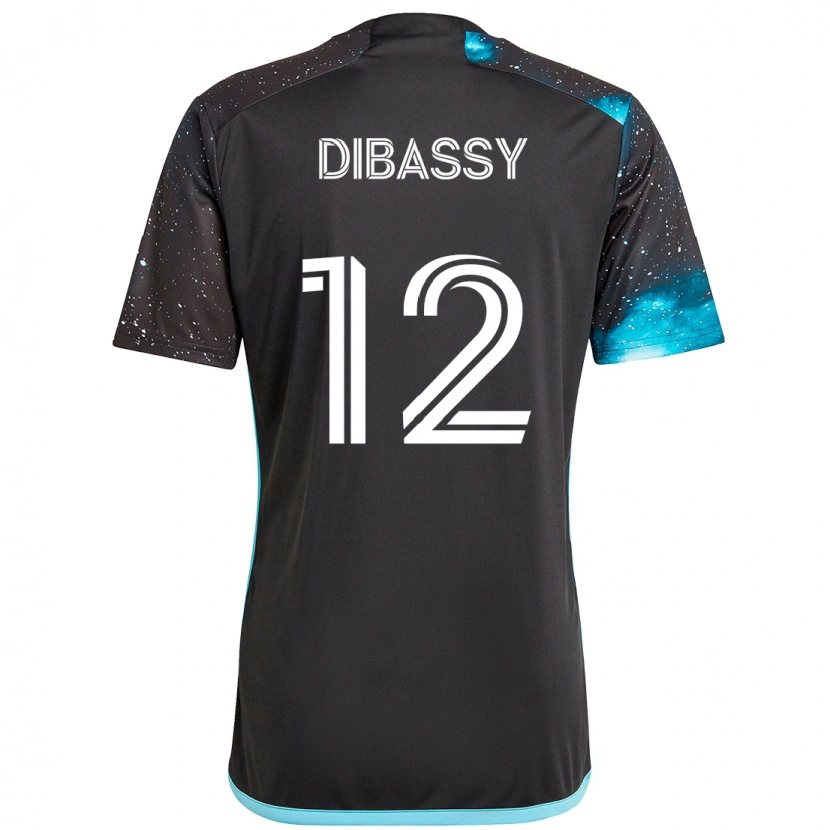 Danxen Hombre Camiseta Bakaye Dibassy #12 Azul Celeste 1ª Equipación 2025/26 La Camisa México