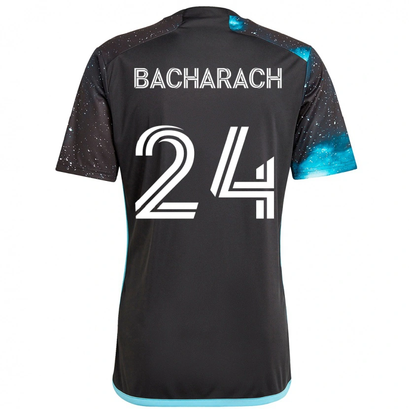 Danxen Hombre Camiseta Hugo Bacharach #24 Azul Celeste 1ª Equipación 2025/26 La Camisa México