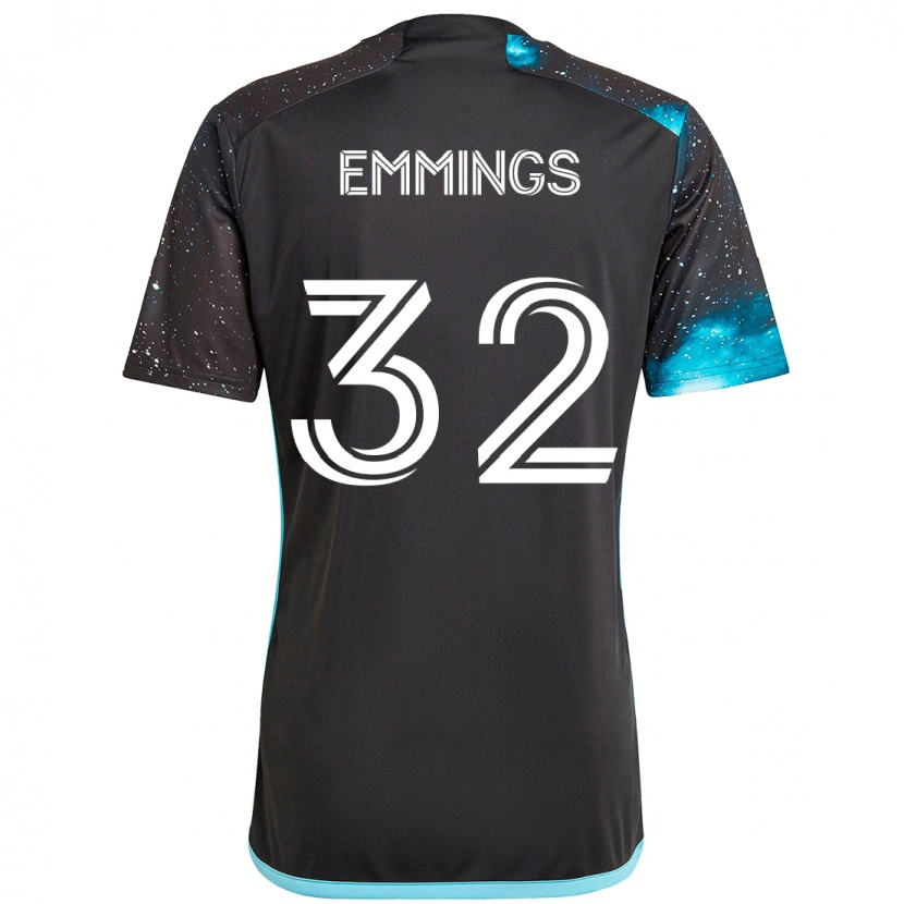 Danxen Hombre Camiseta Fred Emmings #32 Azul Celeste 1ª Equipación 2025/26 La Camisa México