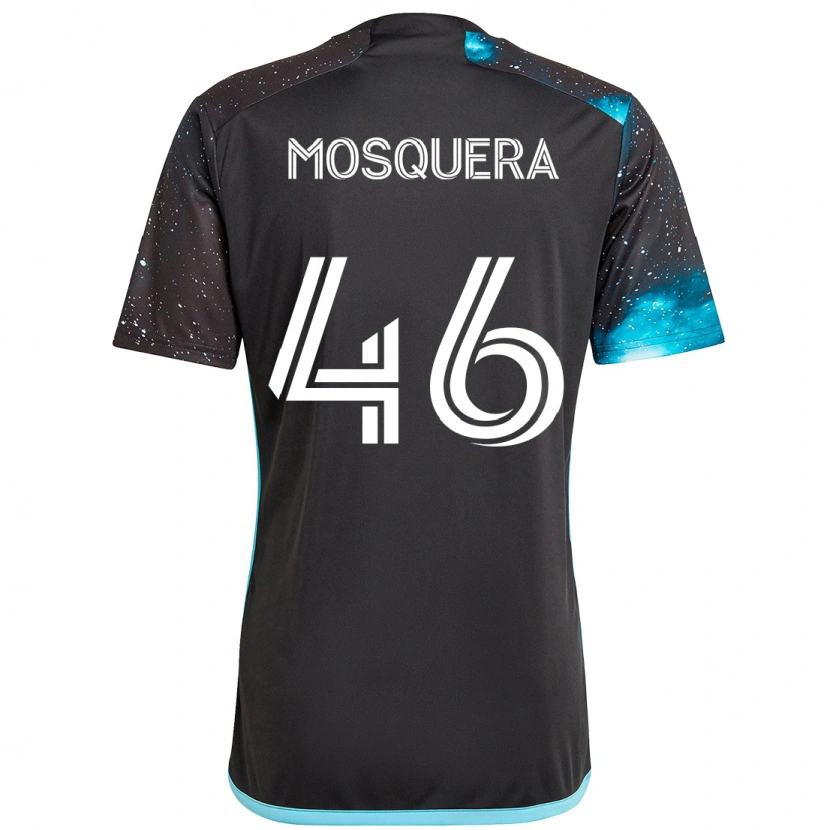 Danxen Hombre Camiseta Juan Camilo Mosquera #46 Azul Celeste 1ª Equipación 2025/26 La Camisa México