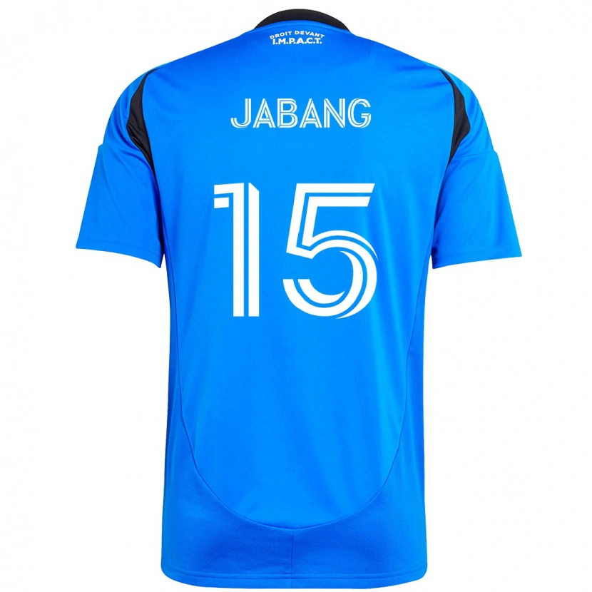 Danxen Hombre Camiseta Ousman Jabang #15 Azul Celeste Azul Oscuro 1ª Equipación 2025/26 La Camisa México