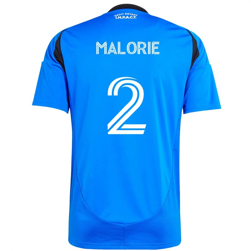 Danxen Hombre Camiseta Tremblay Malorie #2 Azul Celeste Azul Oscuro 1ª Equipación 2025/26 La Camisa México