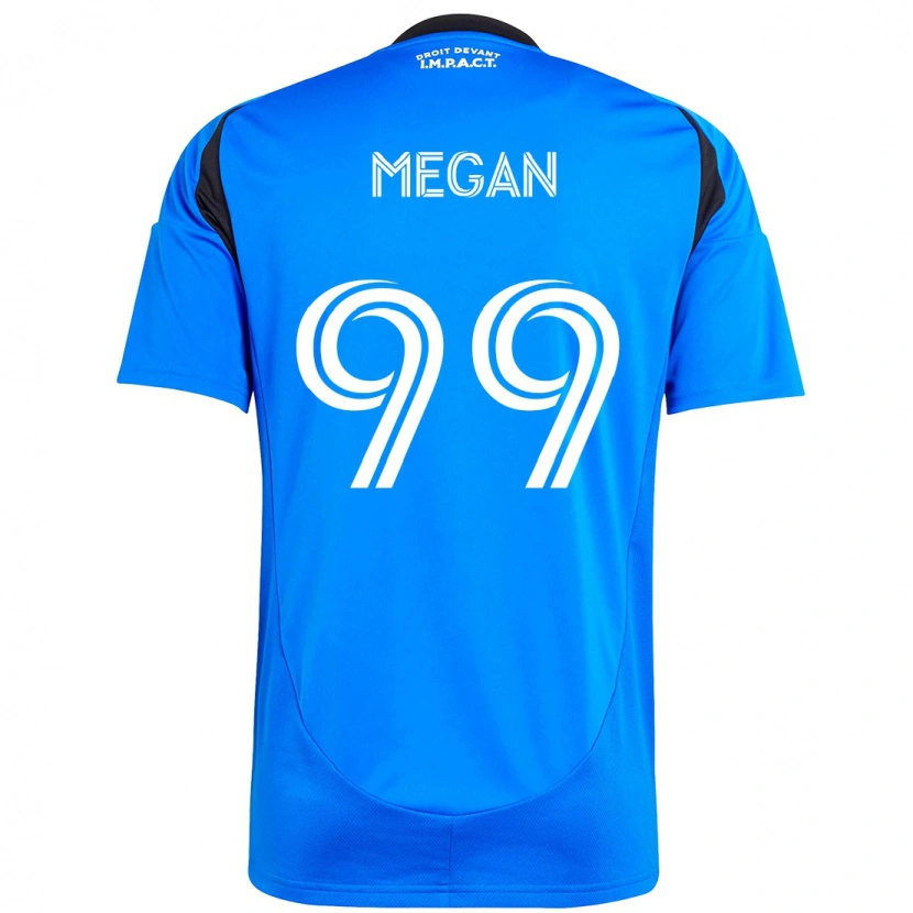 Danxen Hombre Camiseta Lemieux Megan #99 Azul Oscuro Negro 1ª Equipación 2025/26 La Camisa México