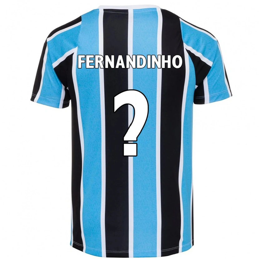Danxen Hombre Camiseta Fernandinho #0 Blanco Azul 1ª Equipación 2025/26 La Camisa México