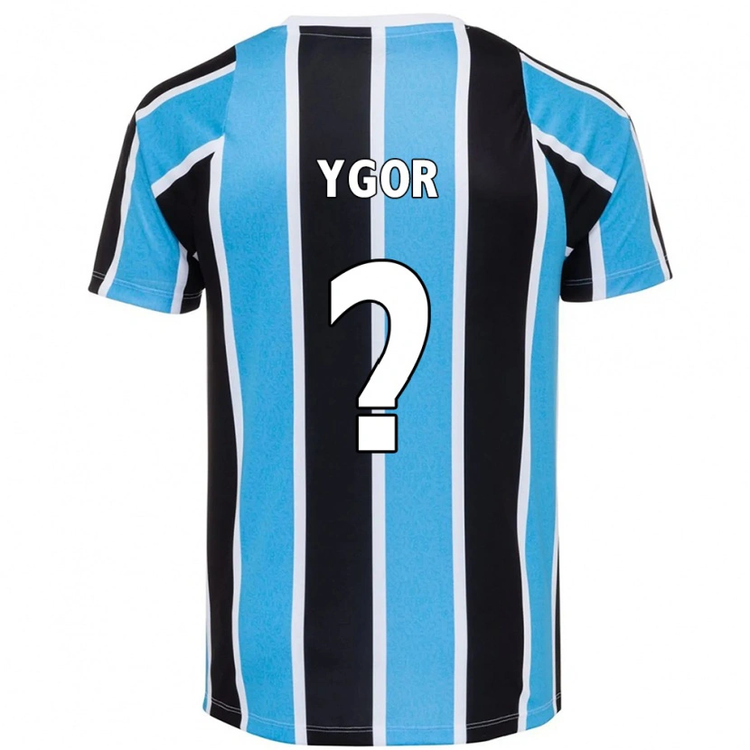 Danxen Hombre Camiseta Ygor #0 Blanco Azul 1ª Equipación 2025/26 La Camisa México