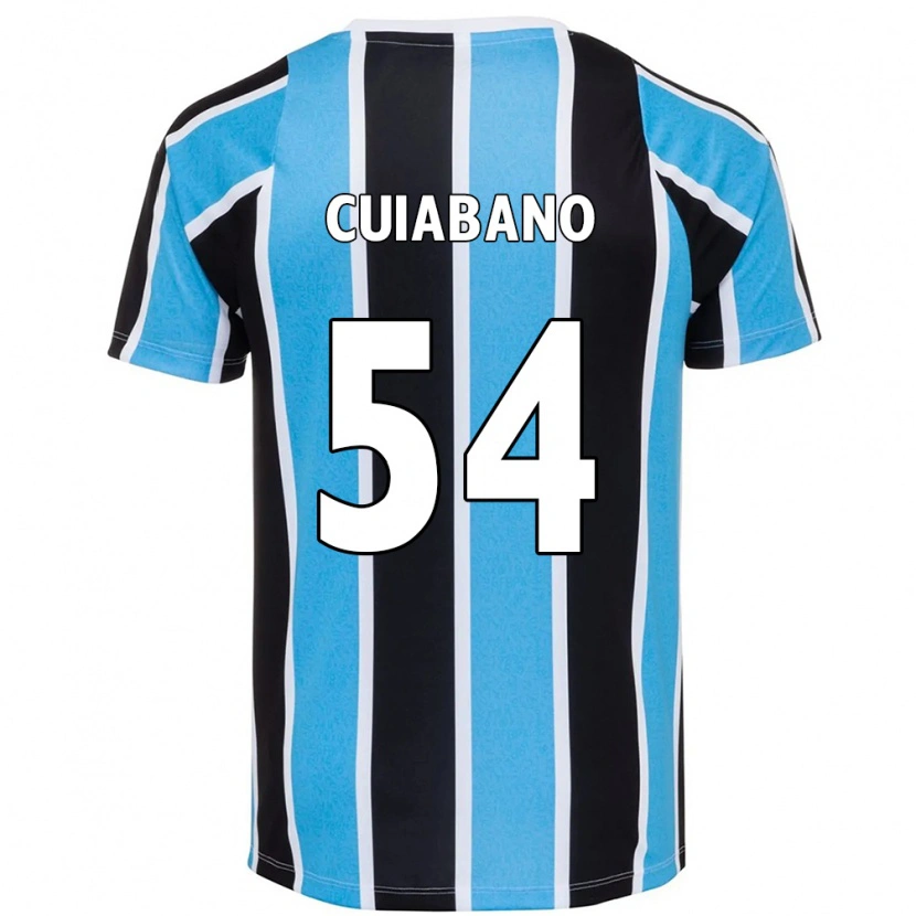 Danxen Hombre Camiseta Cuiabano #54 Azul Negro Blanco 1ª Equipación 2025/26 La Camisa México