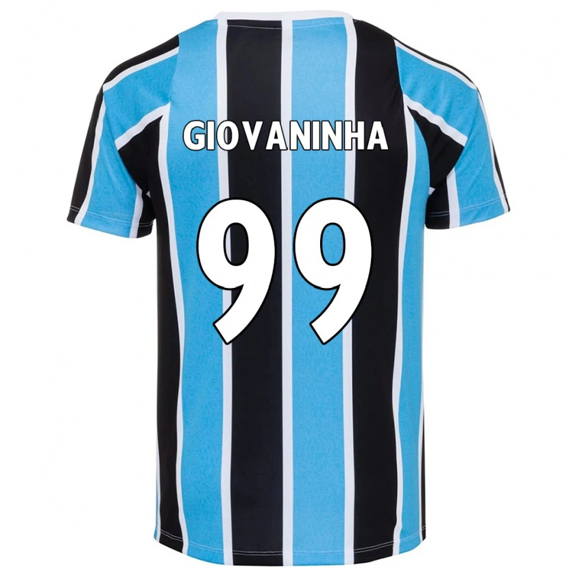 Danxen Hombre Camiseta Giovaninha #99 Blanco Azul 1ª Equipación 2025/26 La Camisa México
