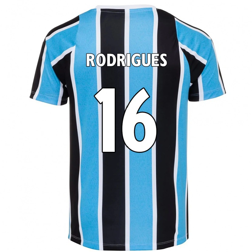 Danxen Hombre Camiseta Fernanda Garay Rodrigues #16 Blanco Azul 1ª Equipación 2025/26 La Camisa México