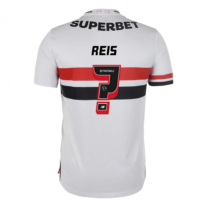 Danxen Hombre Camiseta Guilherme Reis #0 Rojo Negro Blanco 1ª Equipación 2025/26 La Camisa México