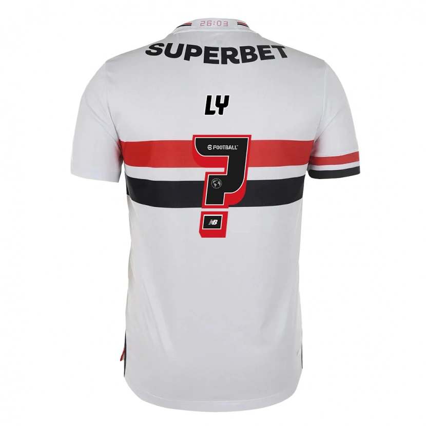Danxen Hombre Camiseta Iba Ly #0 Negro Rojo 1ª Equipación 2025/26 La Camisa México