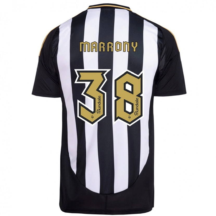 Danxen Hombre Camiseta Marrony #38 Blanco Negro 1ª Equipación 2025/26 La Camisa México