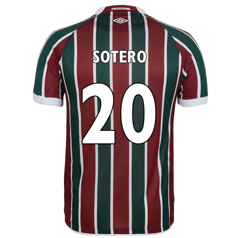 Danxen Hombre Camiseta Kamilla Sotero #20 Blanco Verde Granate 1ª Equipación 2025/26 La Camisa México
