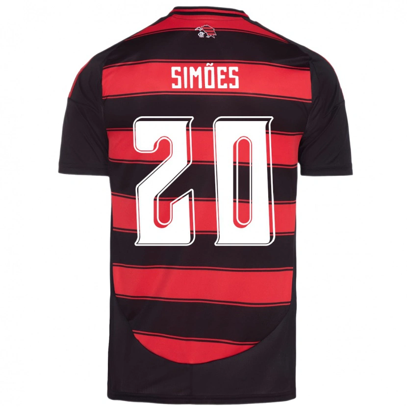 Danxen Hombre Camiseta Fabi Simões #20 Blanco Rojo 1ª Equipación 2025/26 La Camisa México