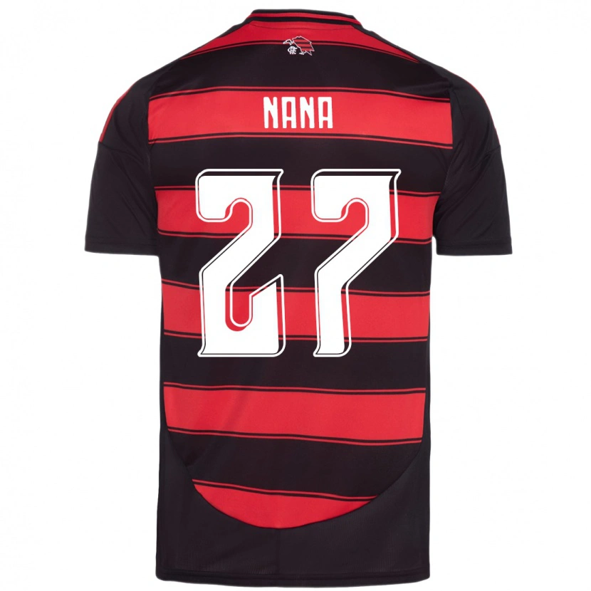 Danxen Hombre Camiseta Naná #27 Blanco Rojo 1ª Equipación 2025/26 La Camisa México