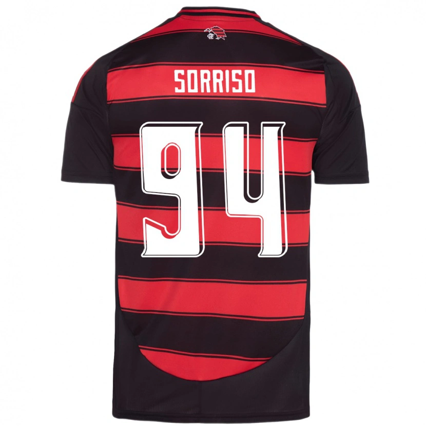 Danxen Hombre Camiseta Sorriso #94 Blanco Rojo 1ª Equipación 2025/26 La Camisa México