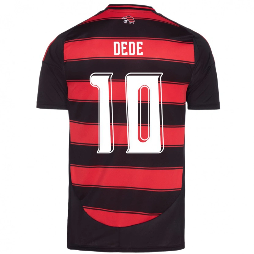 Danxen Hombre Camiseta Andressa Dede #10 Blanco Rojo 1ª Equipación 2025/26 La Camisa México