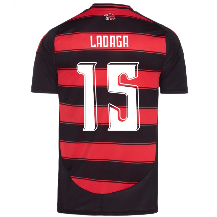 Danxen Hombre Camiseta Carol Ladaga #15 Blanco Rojo 1ª Equipación 2025/26 La Camisa México