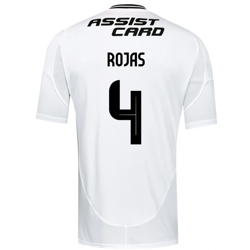 Danxen Hombre Camiseta Javier Rojas #4 Negro Blanco Amarillo 1ª Equipación 2025/26 La Camisa México